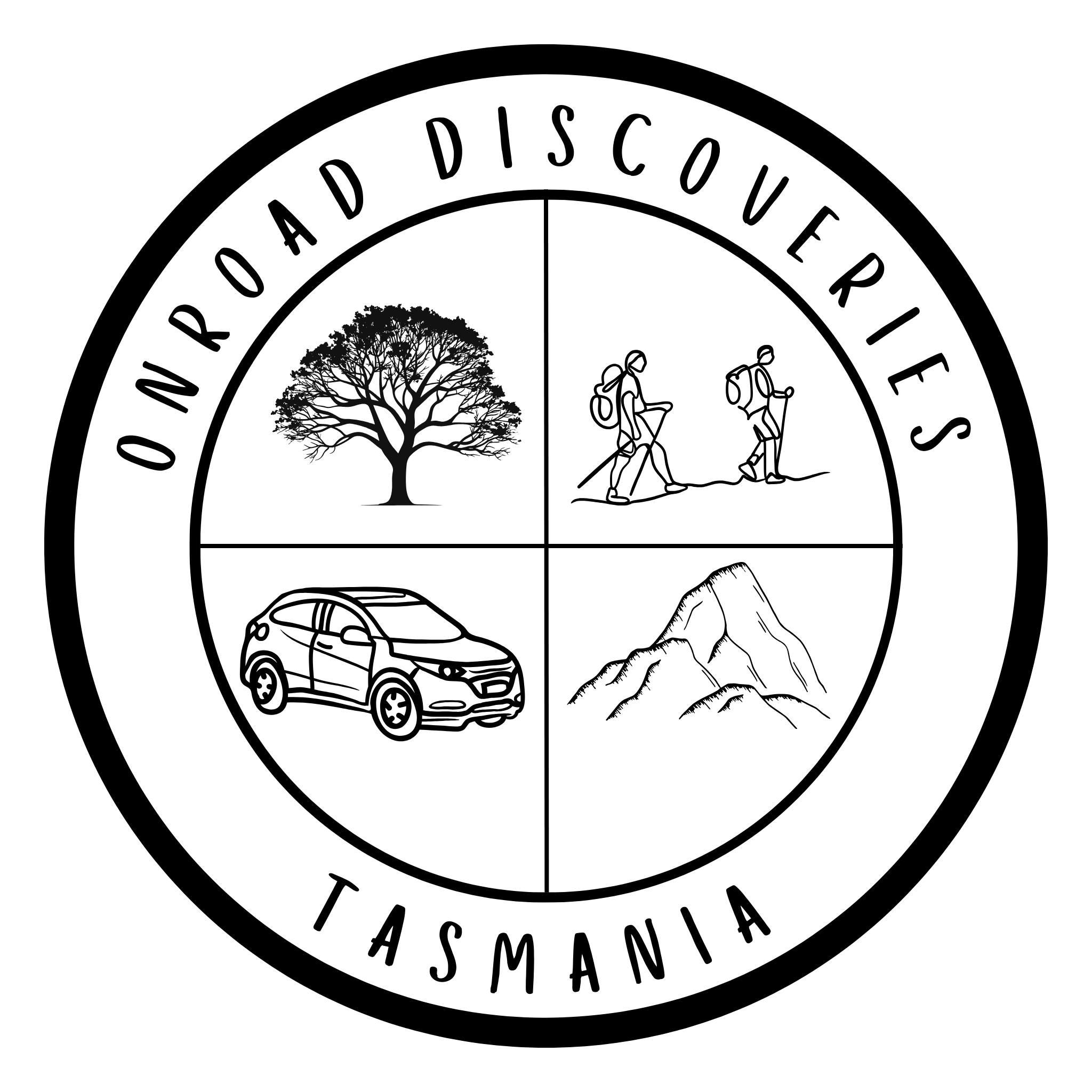 Onroad Discoveries Tasmania Logo
